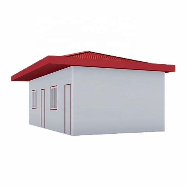 Zontop Low Cost Luxury Steel Prefab House K Type 2 Story Modern Villa Guard
