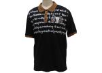 Maroon Mens Cotton Polo Shirts , Mens Polo Crew Neck T Shirts With Plastic