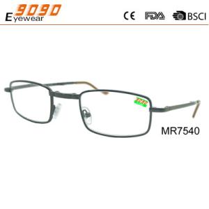 China latest classic fashion reading glasses with stainless steel, suitable for men and women factory