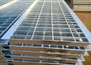 China 15-W-4 Galvanized Grating Trench Cover For Municipal Engineering factory