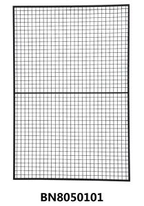 China Assembled Pallet Rack Back Guard , Square Tube Framed Wire Mesh Panels factory