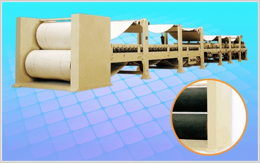 China Double Facer Machine, Heating Plate & Cooling Finalizing System factory