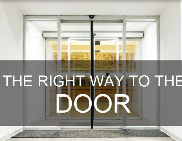 Wide Voltage Sliding Commercial Doors Entrance Sliding Doors Drive Ac80v To
