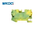 JST 6-PE Universal Din Rail Power Distribution Block , Spring Loaded Wire