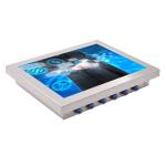1.5mm SS Waterproof Panel PC , 1000nits Fanless Industrial Computer