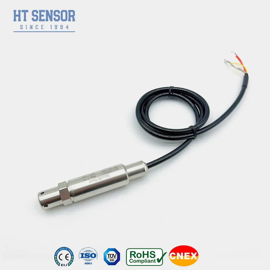 Liquid Level Sensor Continuous Level Measurement Transmitter With PTFE Cable Pressure Sensor