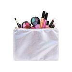 Double-Sided Printing Colorful Glittery Sublimation Cosmetic Bag DIY Personalize