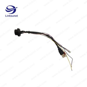 China Chogori LED black USB2.0 series connectors and jst xh series natural 10p connectors  Soldering Wiring Harness on sale