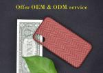 Orange Color Real Aramid Fiber Phone Case For iPhone X , Protective Case