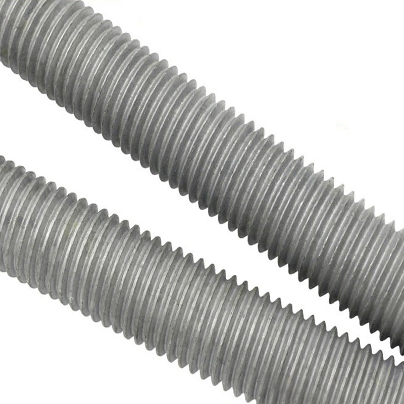 Metric Measurement System Carbon Steel Threaded Rod with HDG Preservative Coating