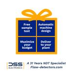 FET-9HS eddy current flaw detector for bearing inspection