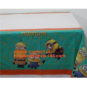 Banquet Table Cloth Event&Party Supplies Decoration Colorful Polka Dot Plastic,