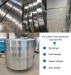 Steel Coil 0.12-4mm Bright Surface Gi Strip Dx51d G40 Hot DIP Galvanized Tape
