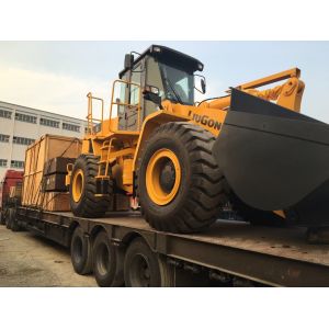 5 Ton Pilot Control Compact Wheel Loader Weichai WD10G220 Engine