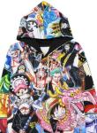 Custom Logo Full Sublimation Hoodies Sublimation Printed Clothing One Size
