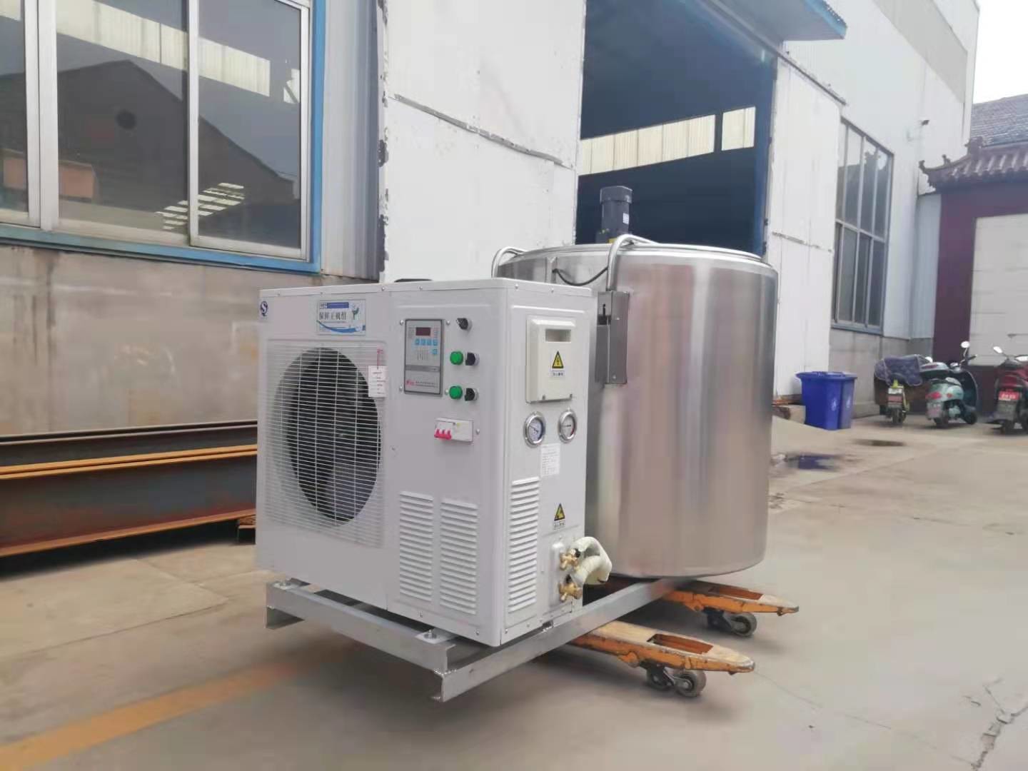 Excellent Workmanship SS304 500 Litre Milk Tank With Food Grade Material