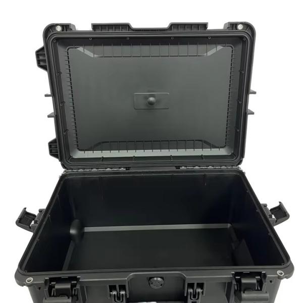 China safe Portable Tool Box Multi purpose Hard Plastic Tool Case With Wheels factory