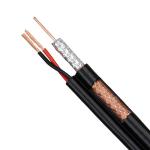 RG59 + 2c Power Coaxial Cable And Wire With PVC / PE / LSZH Jacket
