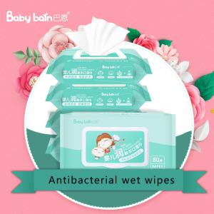 China Alcohol Free soft anti-bacterial Wet Wipe Tissue disposable wet wipes For Personal Care factory