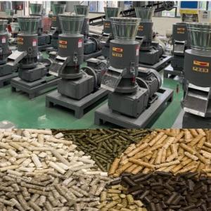 China 200-500kg Per Hour Sawdust Wood Pellet Machine Moving Roller Wood Pellet Mill Machine For Industrial Use factory