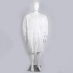 SMS nonwoven visitor gown disposable lab coat lab gown