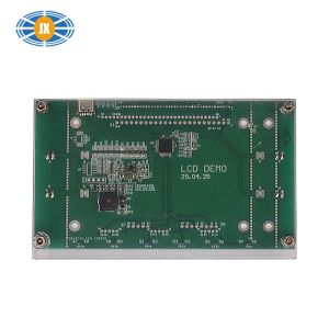 Custom Segment LCD Display with Incell capacitive touchscreen for industrial