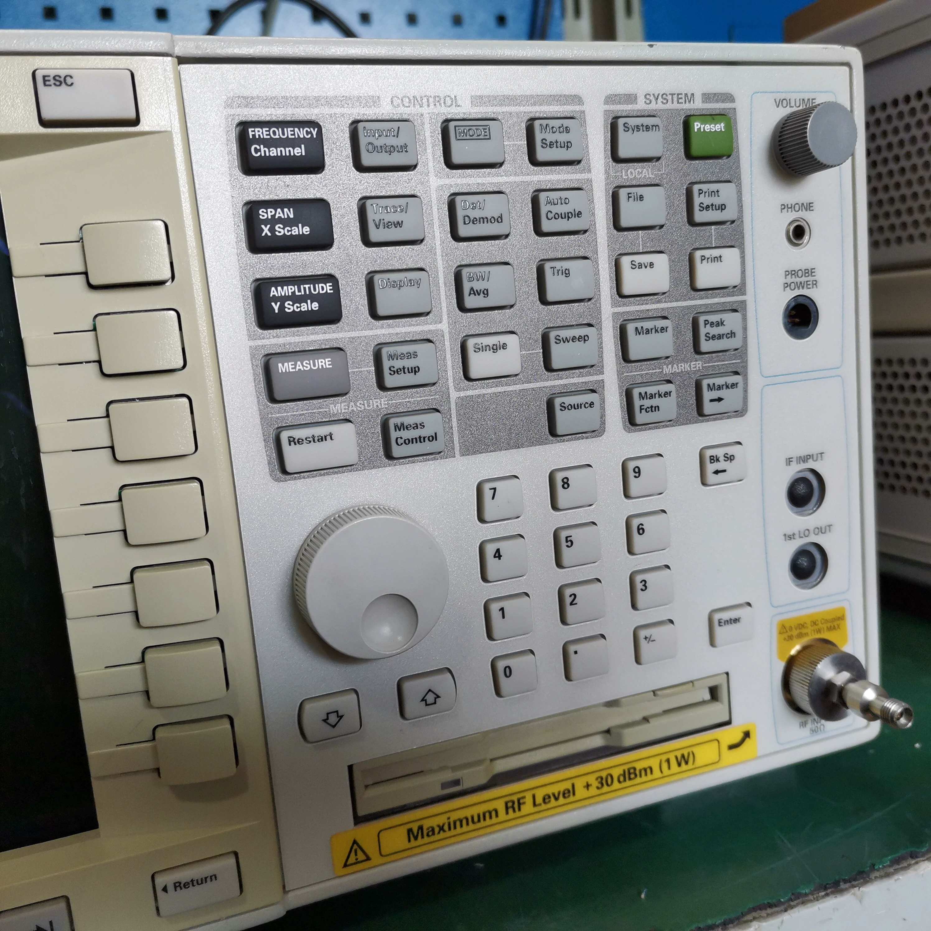 42.98 GHz 80 MHz-Bandwidth PSA Spectrum Analyzer Rf Spectrum Analyser Agilent E4447A