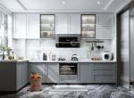 Particle Board Carcass Modern Kitchen Cabinet For Hotel Shaker Style Cabinets