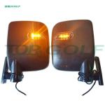 Universal Adjustable Golf Cart Folding Side View Mirrors For All Brands