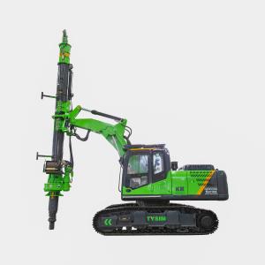 China High-Power 10m Rotary Pile Equipment 7 - 30rpm Max Drilling Depth For Construction factory