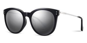 China Plastic Metal PEI Sunglasses Ladies Grey Lens Ultra Light Durable Lens Width 55MM factory