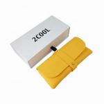 Irregular Microfiber Glasses Bag Sunglasses Drawer Box Luxurious Look