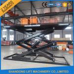 Professional Garage Heavy Duty Hydraulic Scissor Car Lift Elevator 24 Months