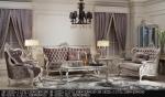 Antique Design Top Living Room Sofa European Design Fabric Sofa Set