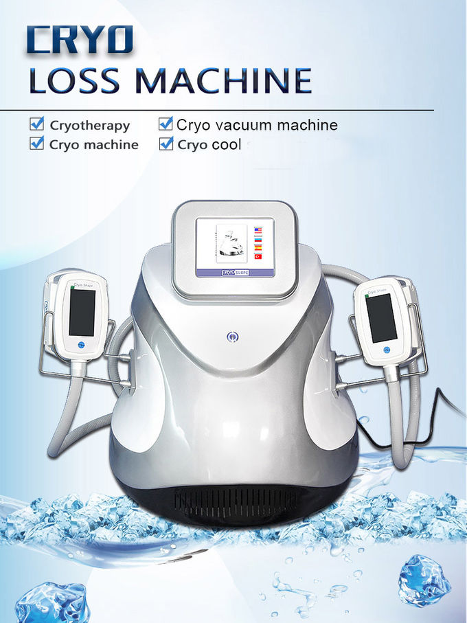 LAFO new portable 2 cryo handles cryo slim body machine, cryo fat reduce machine