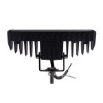 Black Aluminum Alloy 18W DRL LED Car Light Bulb
