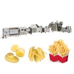 SUS304 Stainless Steel Semi-automatic Potato Chips Making Machine for Food