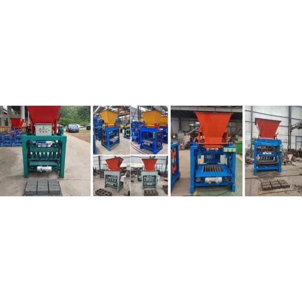 Easy-Operation Semi-Automatic Paver Block Brick Making Machine