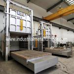 Medium Sized 950 Degree Trolley Car Bottom Furnace , Heat Treatment Furnace 2