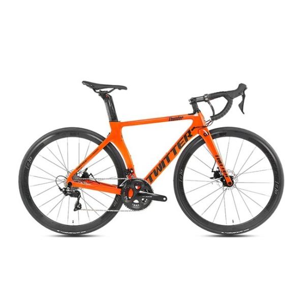 THUNDER Carbon Fiber Road Bike Carbon T800 RS 24 Speed Groupset Carbon Fiber