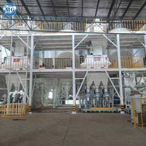 China China New Product 15-25T/H Automatic Dry Mortar Production Line Cement Mortar Mixer Machine factory