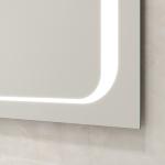 Compact Wall Mounted Lighted Makeup Mirror Customized High Visibility