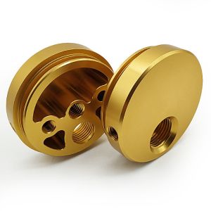 Customize Gold Parts Aluminum CNC Machining CNC Milling Service China
