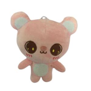 China Children Pink Cat Soft Toy With Suction Cup Stuffed Plush Toys Customized Gift factory