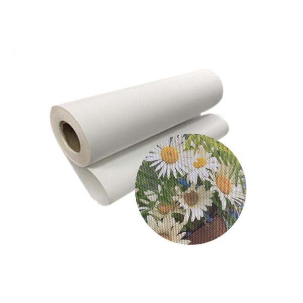 China Inkjet Waterproof Matte Polycotton Canvas Large Format Printing factory