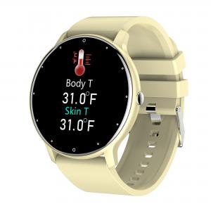 China Women Men Compass Barometer 5.0 Bluetooth Call Smartwatch Full Touch on sale