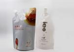 Portable Aluminum Foil Liquid Spout Stand Up Bags PE Receipe Grade