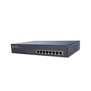China 100M 8 Port Unmanaged POE Switch Rack Mounted Built In Power Supply factory