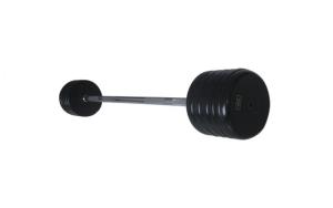 China rubber coated fixed barbells, rubber coated barbell weight set, rubber coated barbell factory