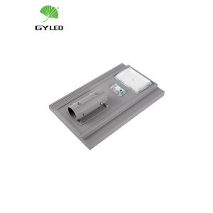 China Lithium Battery 50000H Ip65 100 Watts Solar Panel Post Lights factory
